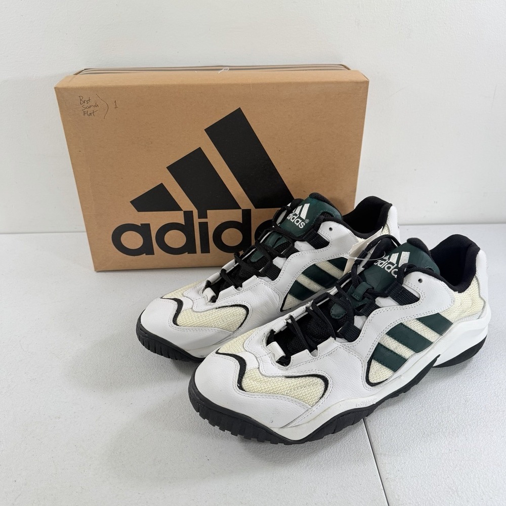 Vintage Adidas Flat Lo Promo American Football Turf Shoes Men's Size 16 NIB